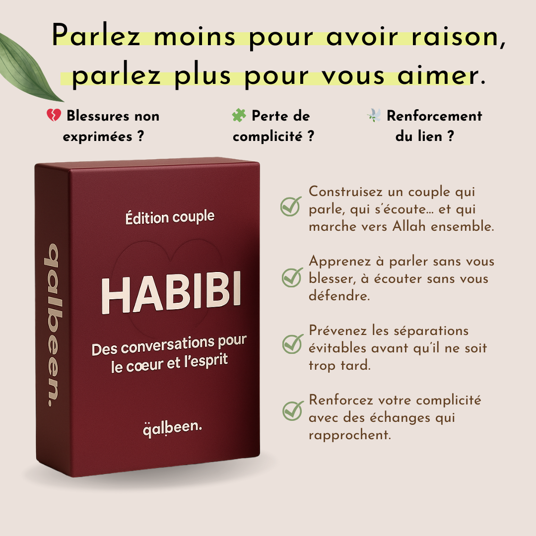 Cartes HABIBI (Edition : Couple Marié)