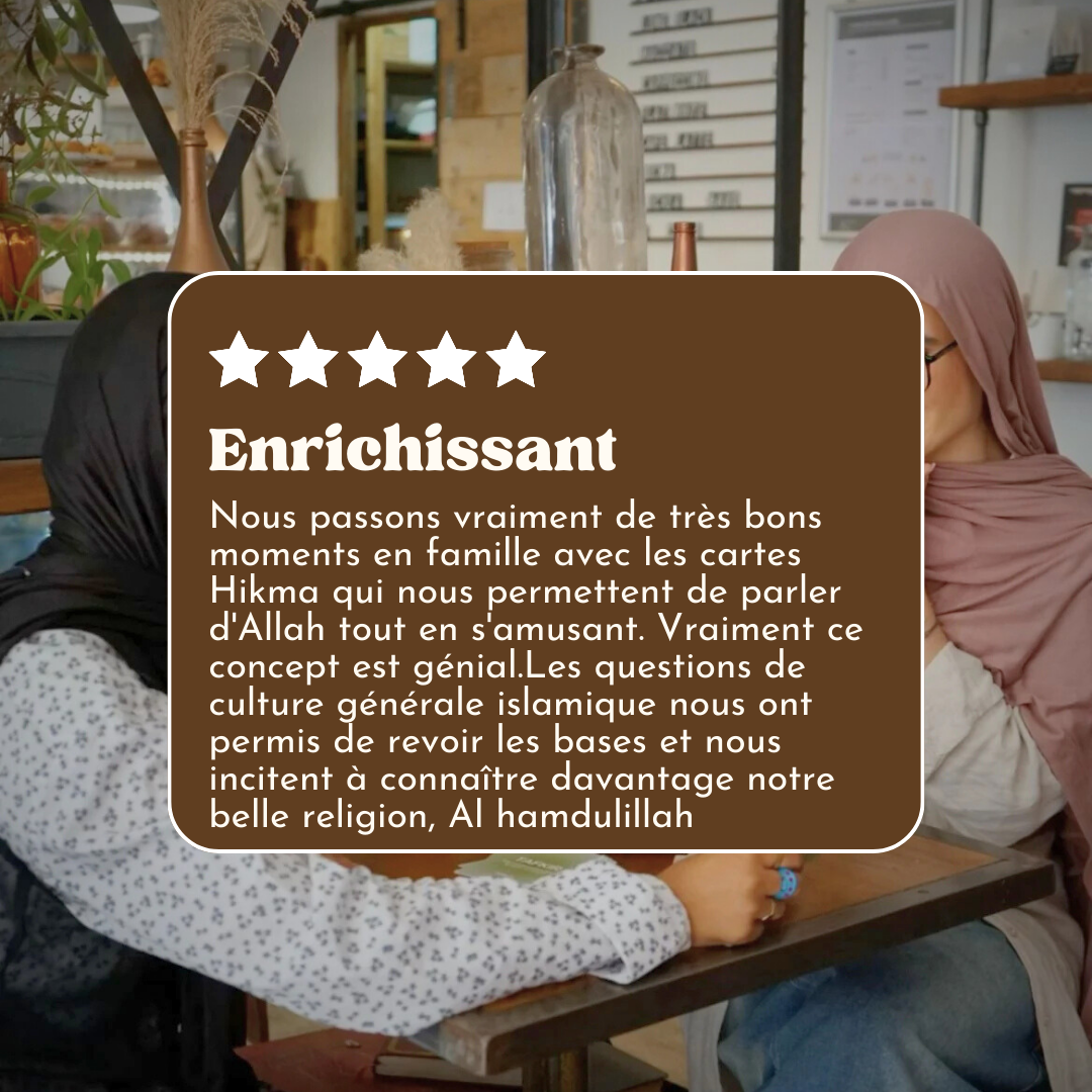 Cartes HIKMA (Edition : Quiz Islam Général)