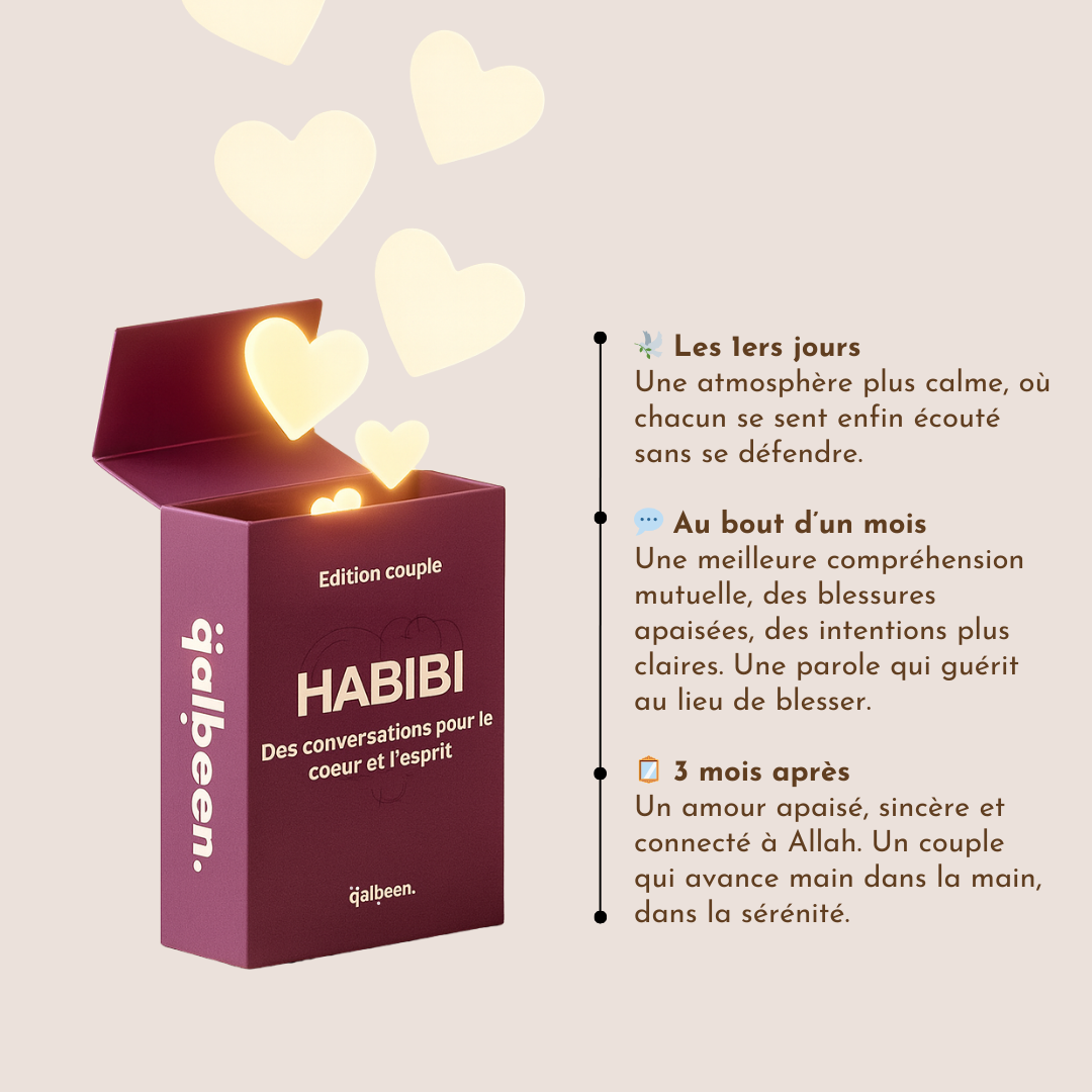 Cartes HABIBI (Edition : Couple Marié)