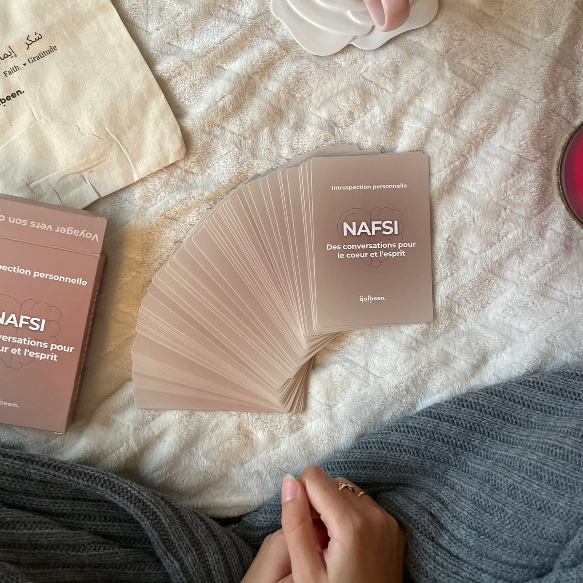 Le contenu de la boîte Nafsi