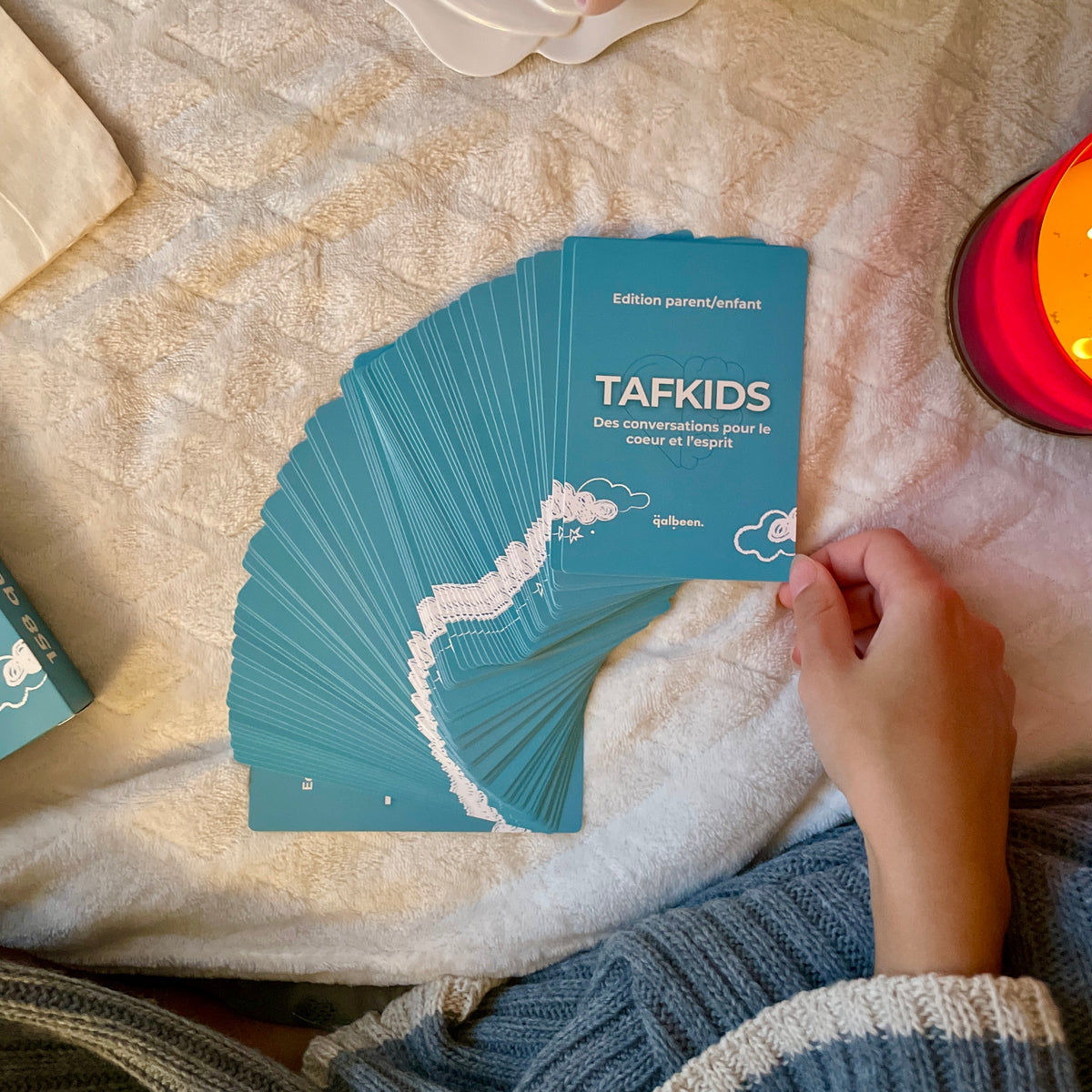 Le contenu de la boîte Tafkids