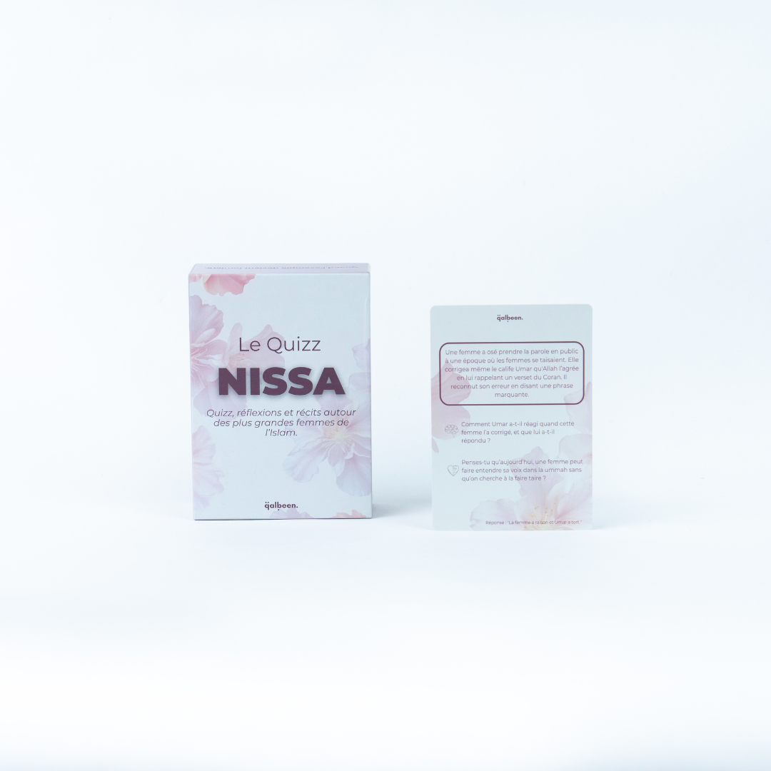 Cartes NISSA (Edition : Quiz des plus grandes femmes de l'Islam)