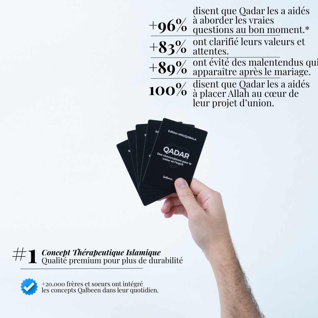 Cartes QADAR (Edition : Mouqabala / Préparation au mariage)