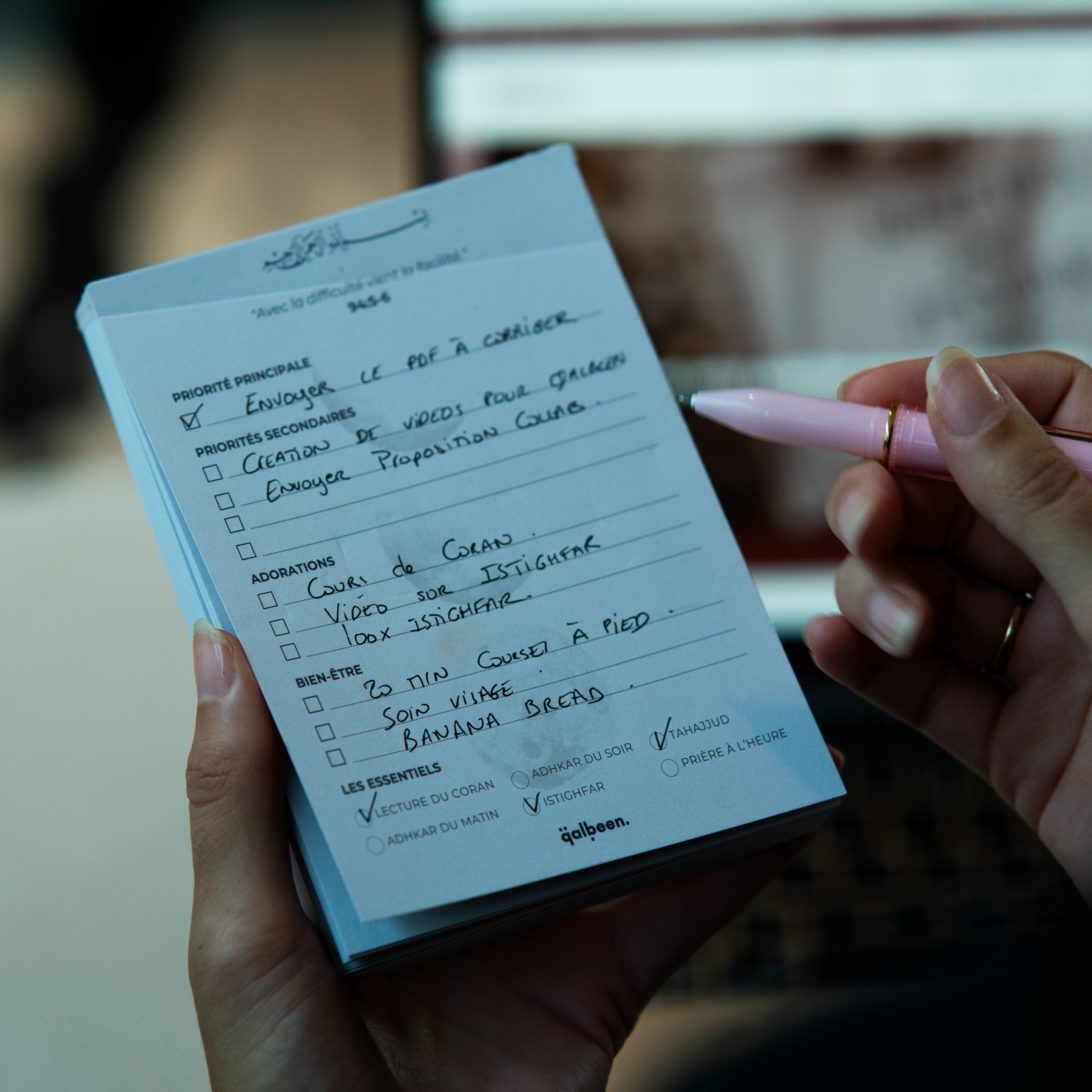 Yawmi Planner - Bloc-note
