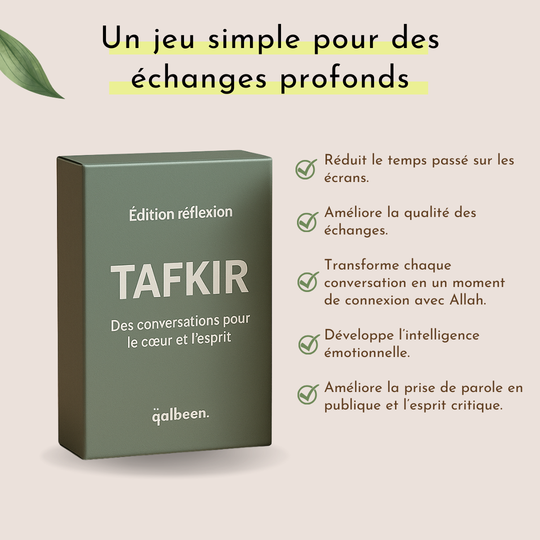 Cartes Tafkir : Illumines tes discussions