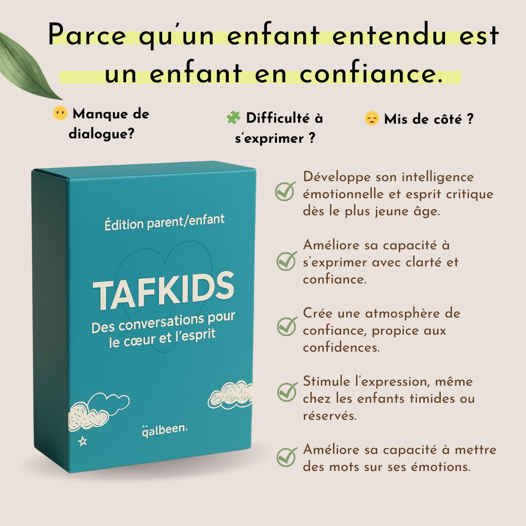 Cartes Tafkids : Edition parent enfant
