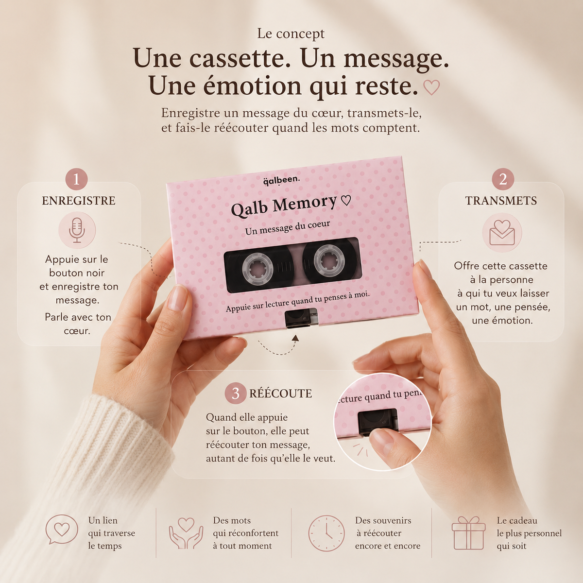 Cassette souvenir audio