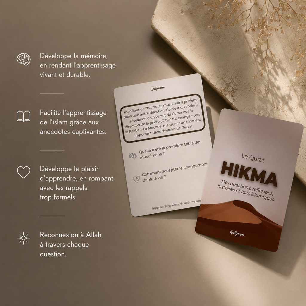 Cartes HIKMA (Edition : Quiz Islam Général)