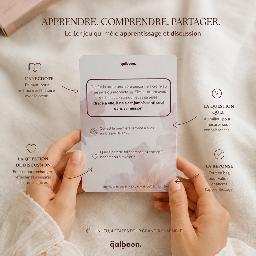Cartes NISSA (Edition : Quiz des plus grandes femmes de l'Islam)