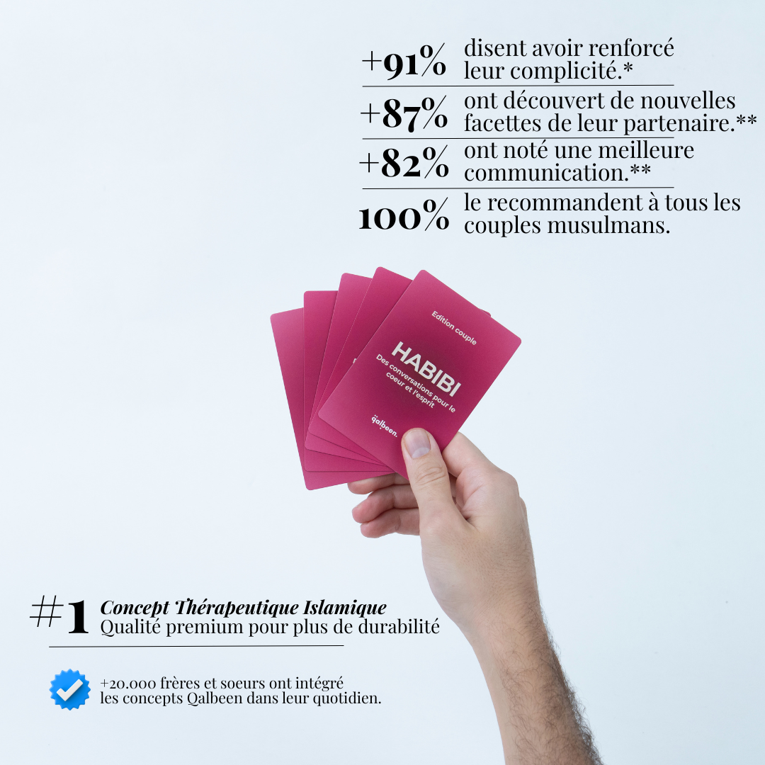 Cartes HABIBI (Edition : Couple Marié)