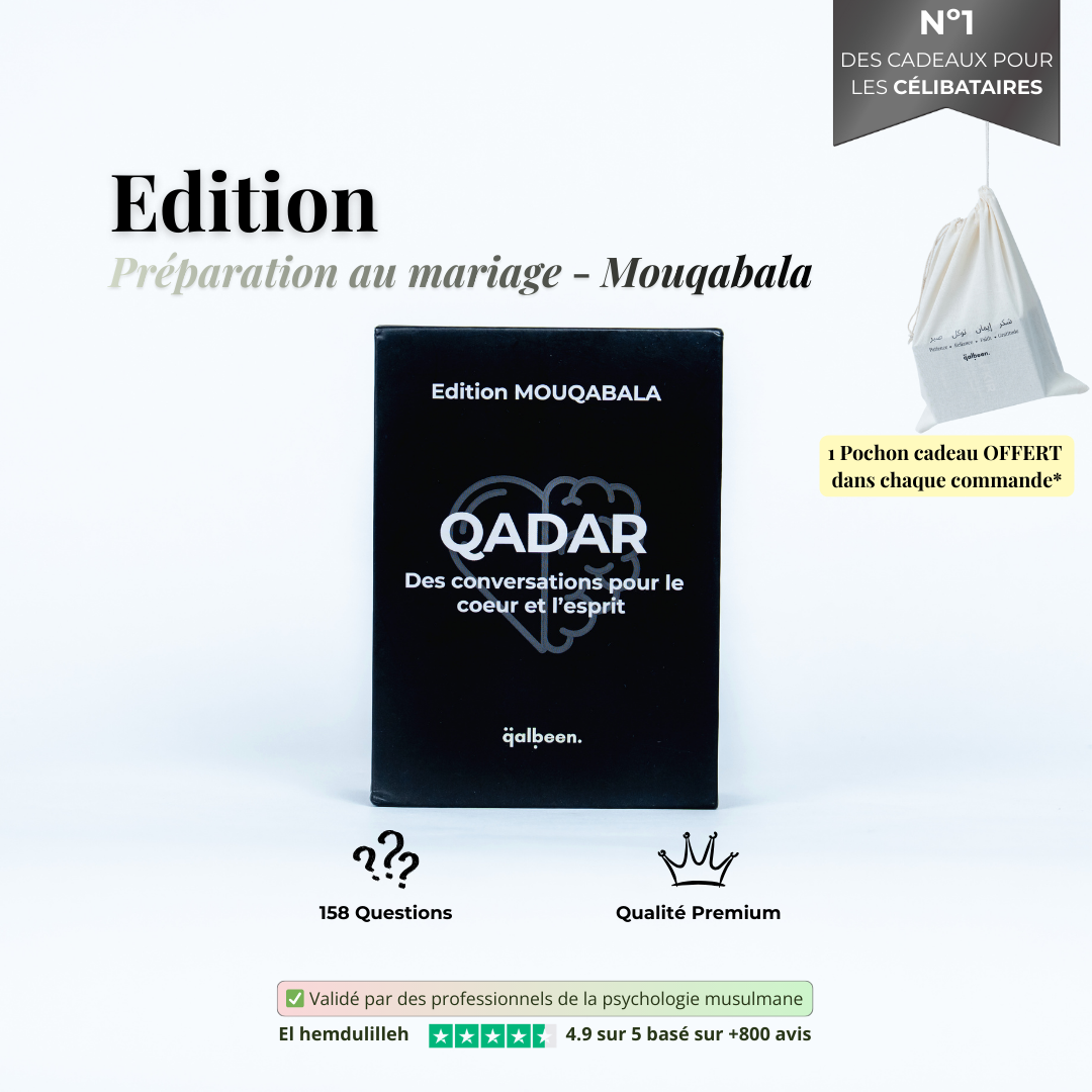 Cartes QADAR (Edition : Mouqabala / Préparation au mariage)
