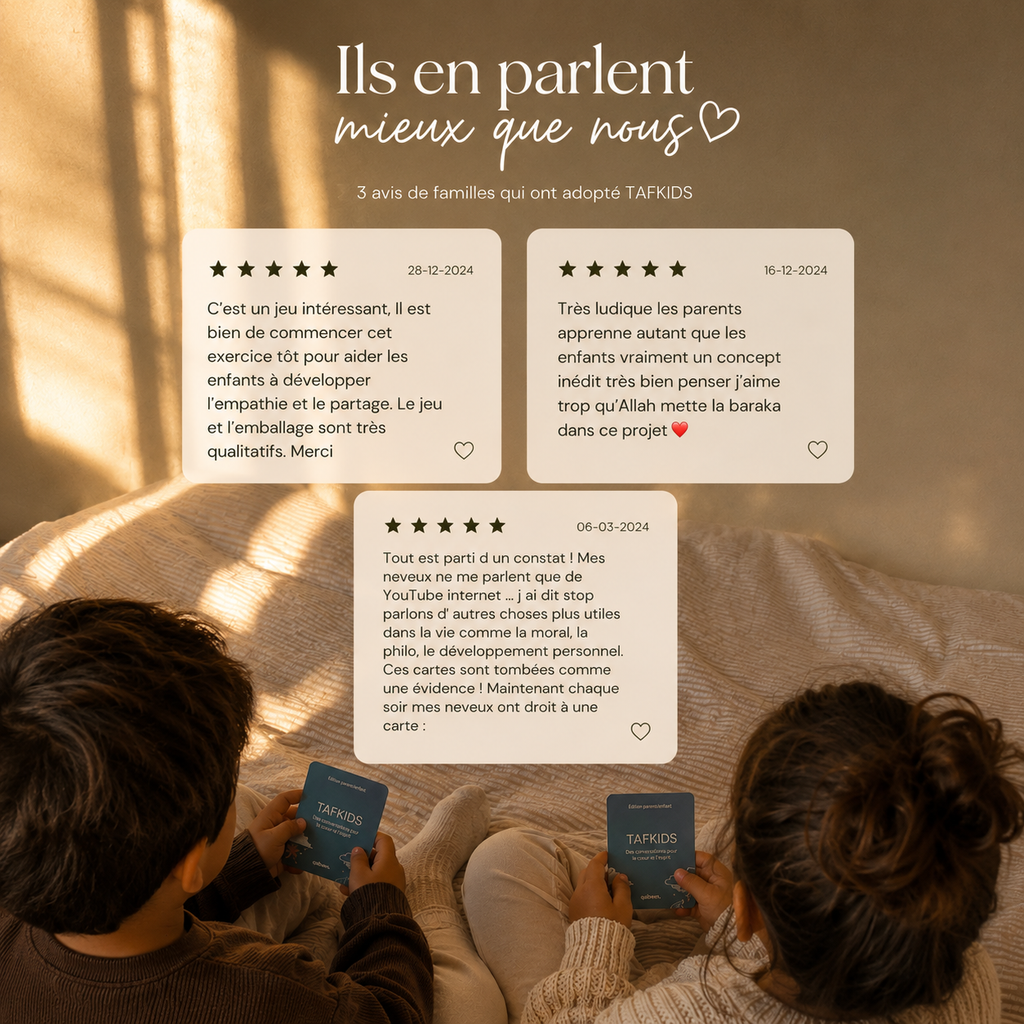 Cartes TAFKIDS (Edition : Enfants / Parents)
