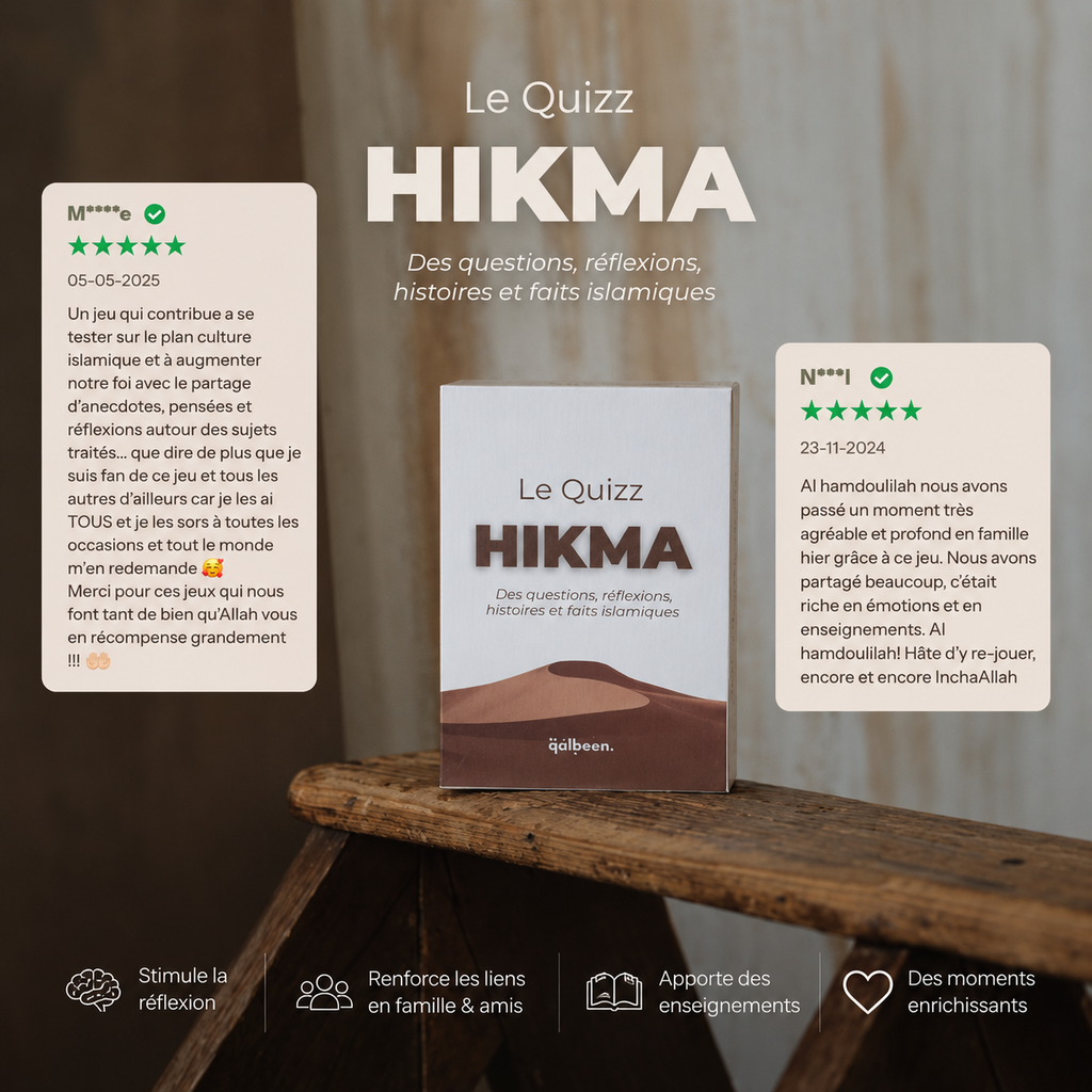 Cartes HIKMA (Edition : Quiz Islam Général)