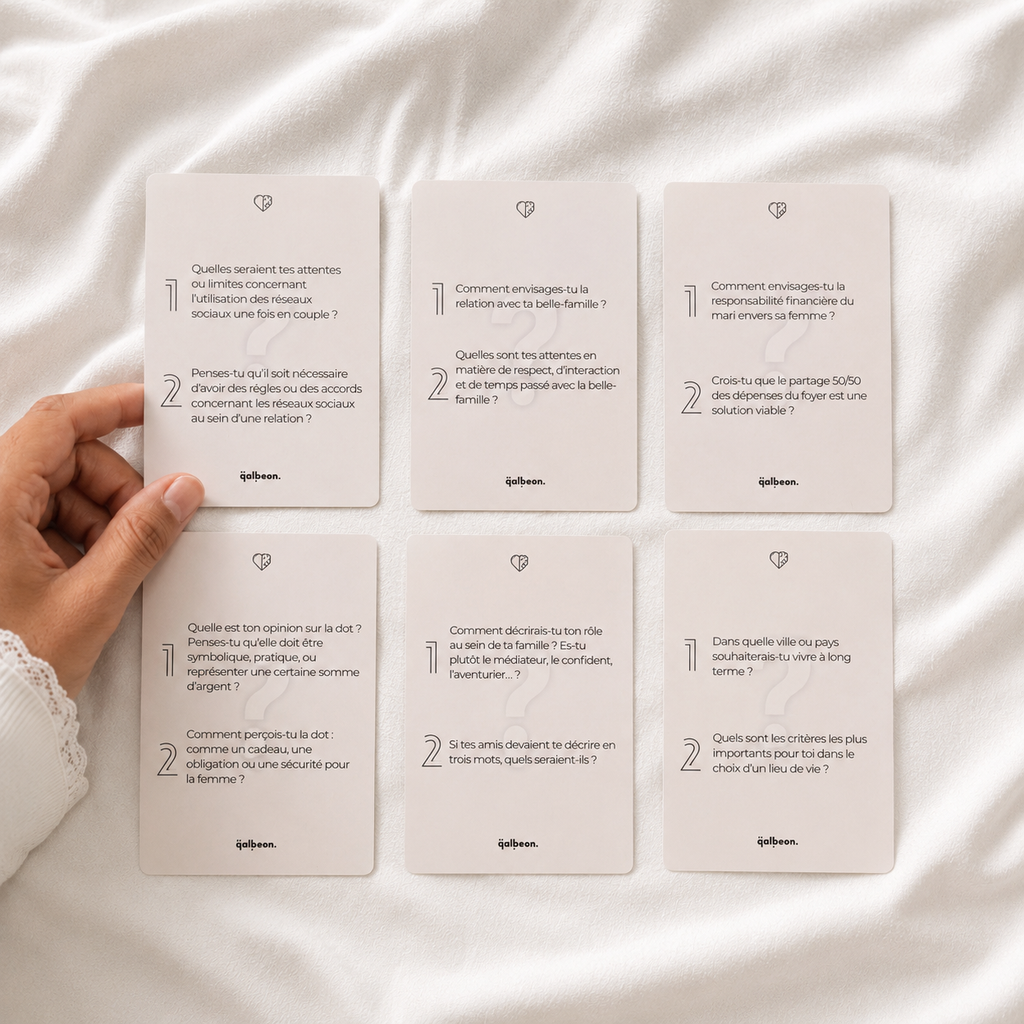 Qadar Cards: Mouqabala Edition (pre-wedding)